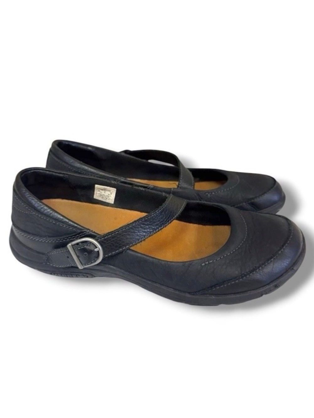 EUC Vintage Merrell Dassie MJ Black Leather Mary Jane Comfort Shoe | Women’s 8.5 - Picture 16 of 16